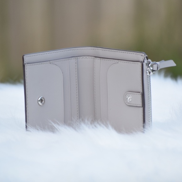 Kate Spade small zip bifold wallet Grey - Picture 4 of 4